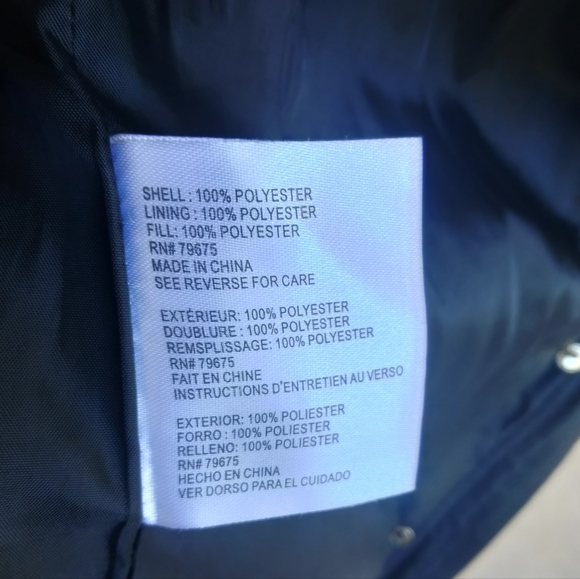 Michael Kors Long Black Diamond Quilted Puffer Coat - Picture 6 of 11